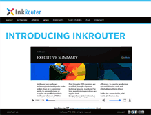 Tablet Screenshot of inkrouter.com
